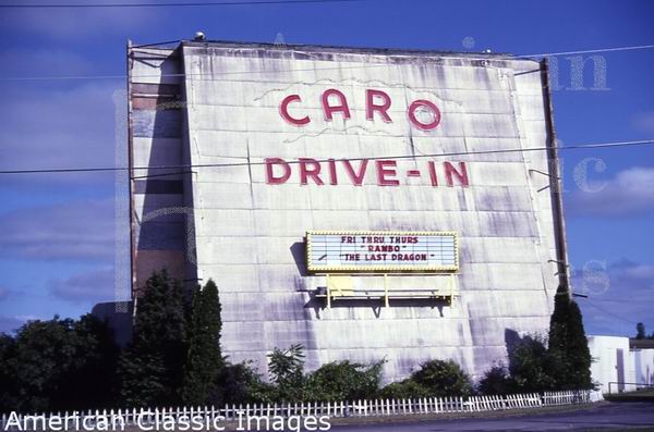 Caro Drive-In Theatre - From American Classic Images (newer photo)